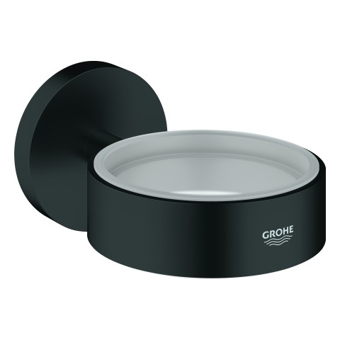 GROHE Halter Essentials 102466 für Becher/Seifenschale/-spender matt black, 1024662430