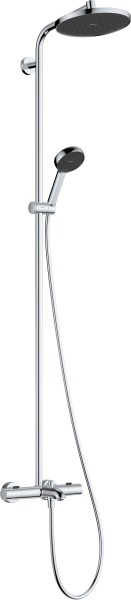 Hansgrohe Activera S Showerpipe 240 1j EcoSmart m. Wannenthermostat Ecostat Fine chrom, 28871000