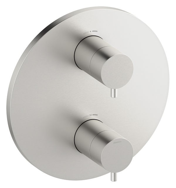 Damixa 2-Wege Unterputz Thermostat, Stahl PVD, 767064600 767064600