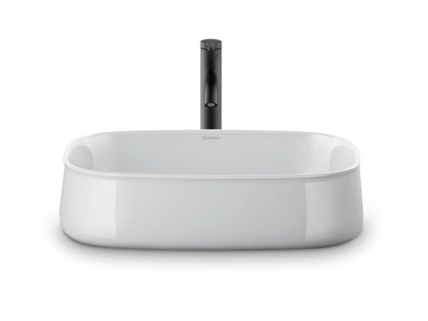 Duravit Zencha Aufsatzbecken Weiß Hochglanz, 550 mm - 23735500791