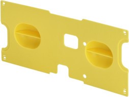 Viega Abdeckung 8310.46, in 230x100mm Kunststoff gelb