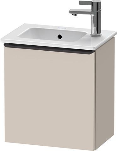 Duravit D-Neo Waschtischunterbau wandhängend Taupe Matt 410x274x440 mm - DE4259LBD910000