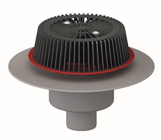DALLMER Notablauf SuperDrain 62 PVC, DN 70, 671561 671561