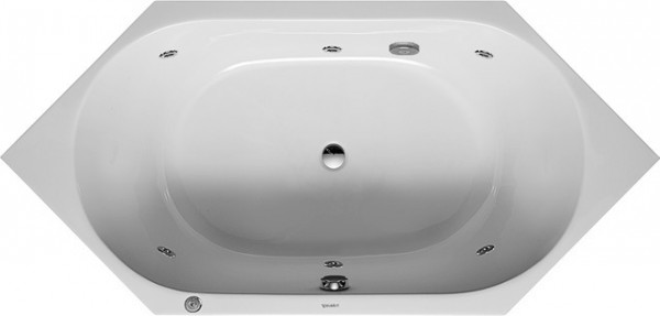 Duravit D-Code Whirlwanne Weiß 1900x900 mm - 760138000JP1000