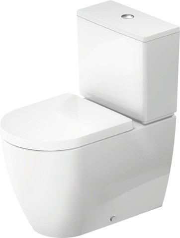Duravit ME by Starck Stand WC für Kombination Weiß Hochglanz 650 mm - 20050900001
