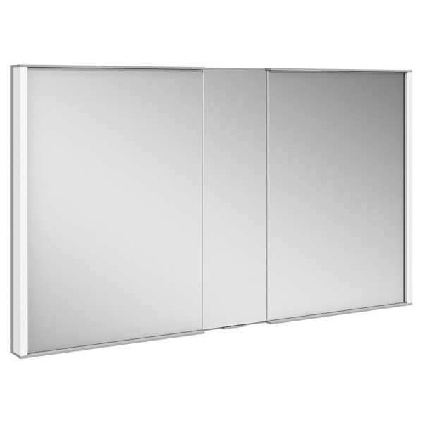 KEUCO Royal Match Spiegelschrank Wandhalbeinbau mit LED-Beleuchtung B:120cm H:70cm T:14,9cm