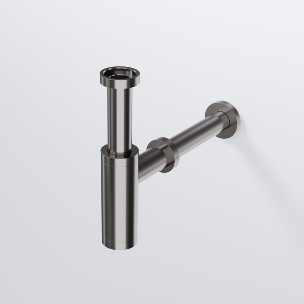Steinberg Serie 100 Design-Siphon, Gunmetal gebürstet