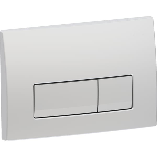 Geberit Delta50 Betätigungsplatte, für 2-Mengen-Spülung