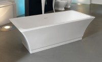 ArtCeram Jazz ArtCeram Jazz freistehende Badewanne, L: 1800, B: 850, H: 550 mm, weiss