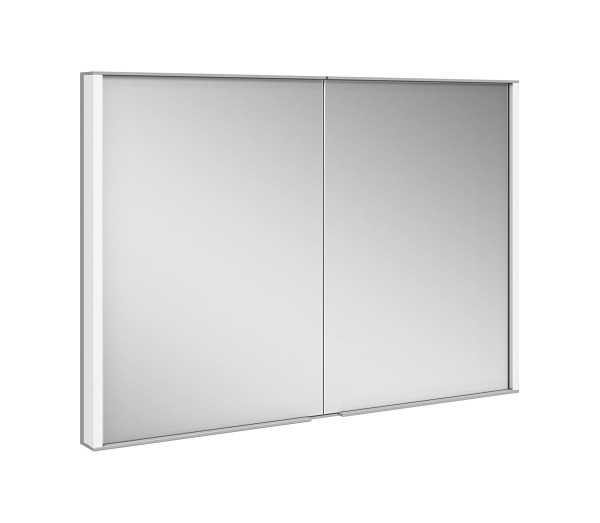 KEUCO Royal Match Spiegelschrank Wandhalbeinbau mit LED-Beleuchtung B:100cm H:70cm T:14,9cm