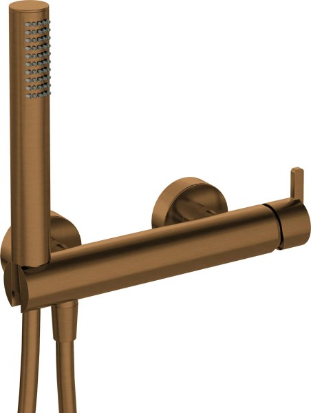 Neuesbad Serie 600 Brausearmatur mit Brauseset, Oberfläche: bronze gebürstet
