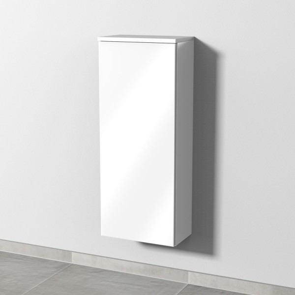 Sanipa 3way Mittelschrank mit 1 Tür, Weiß-Glanz, SF16878