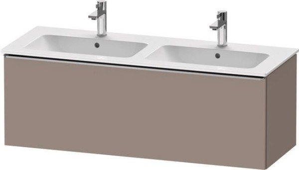Duravit D-Neo Waschtischunterbau wandhängend Basalt Matt 1280x462x440 mm - DE4265070430000