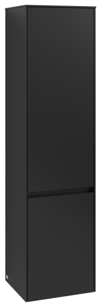 Villeroy & Boch Hochschrank Collaro 404x1538x349mm 2 Türen A:re Volcano Black