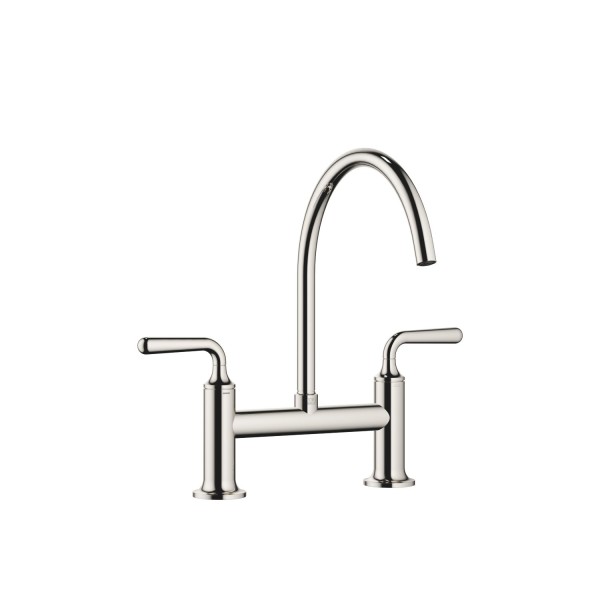 Dornbracht Zweiloch-Brückenbatterie für Spül-/ Profibrause VAIA 19815809 Platin