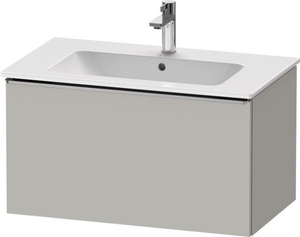 Duravit D-Neo Waschtischunterbau wandhängend Betongrau Matt 810x462x440 mm - DE4262070070000