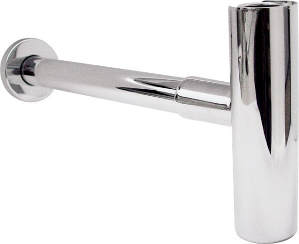 KWC Aquarotter Siphon, XINOX, für Waschtisch, verchromt, Abgang waagerecht, 2000057417