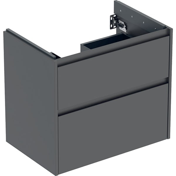 Geberit Renova Plan Unterschrank für Waschtisch, mit zwei Schubladen: 69.3x60.6x44.6cm, 504029JK1