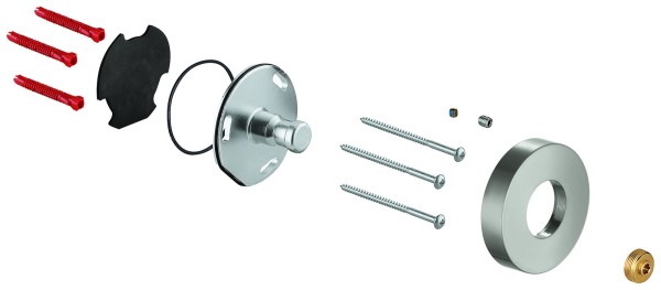 Grohe Brausestangenhalter 48279 supersteel, 48279DC0