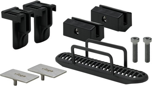 Viega Zubehörset 4965.86, in Kunststoff schwarz