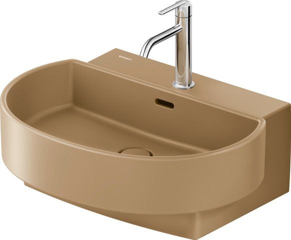 Duravit Balcoon Waschtisch 600x480, mit Überlauf, mit Hahnloch,