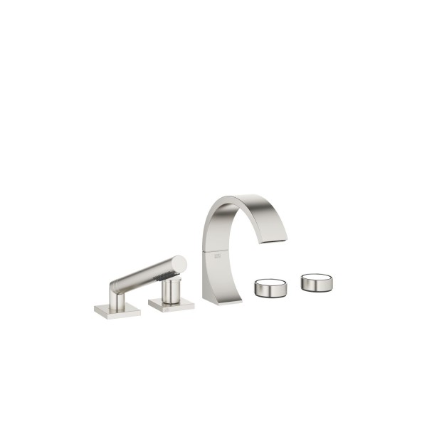 Dornbracht Wannen-Fünflochbatterie für Wannenrand- bzw. Fliesenrandmontage CYO 27523811 Platin gebür