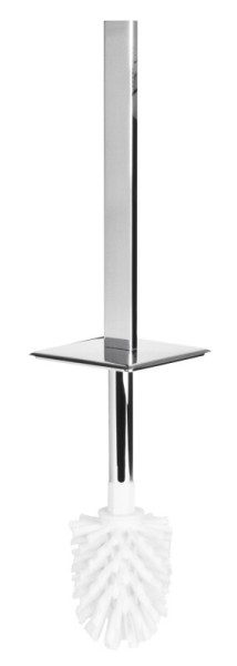 emco loft Bürstenkopf weiss mit Stiel und Deckel, zu 0580 001 00, chrom, 058000190