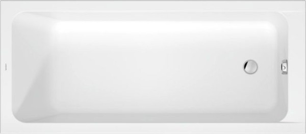 Duravit D-Code Badewanne, 1700x750mm, Innentief. 450