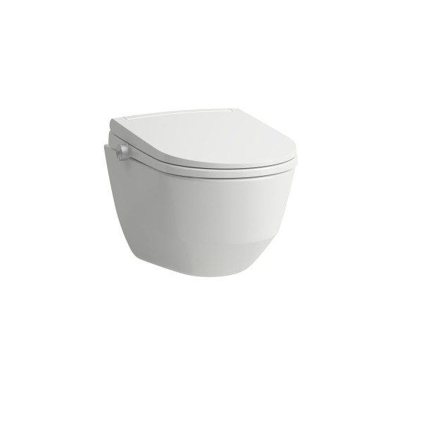 LAUFEN WC-Sitz+Deckel CLEANET PRO LITE Spülrandloses Wand-WC, weiß, H613890000S002