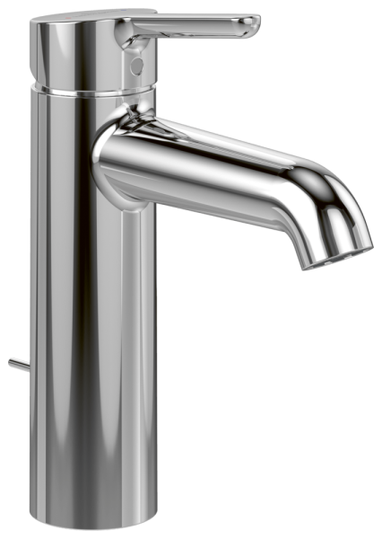 Villeroy & Boch Waschtischarmatur Skyla TVW116005000 m Zugstangen- Ablaufgarnitur Chrom