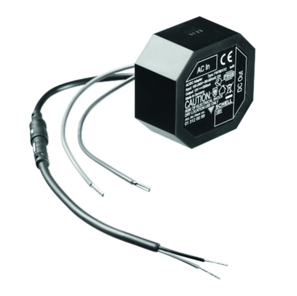 Schell Unterputz-Netzteil Kabeladapter, 015660099