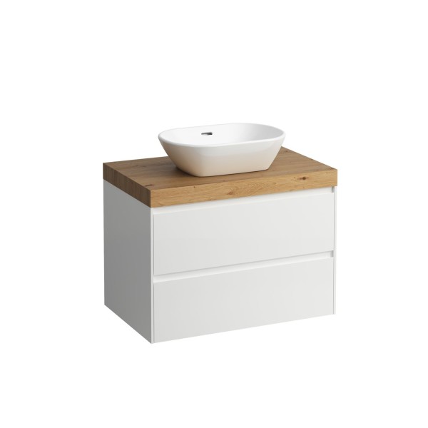 Laufen Waschtischunterschrank und Waschtisch-Platte LANI 495x785x580