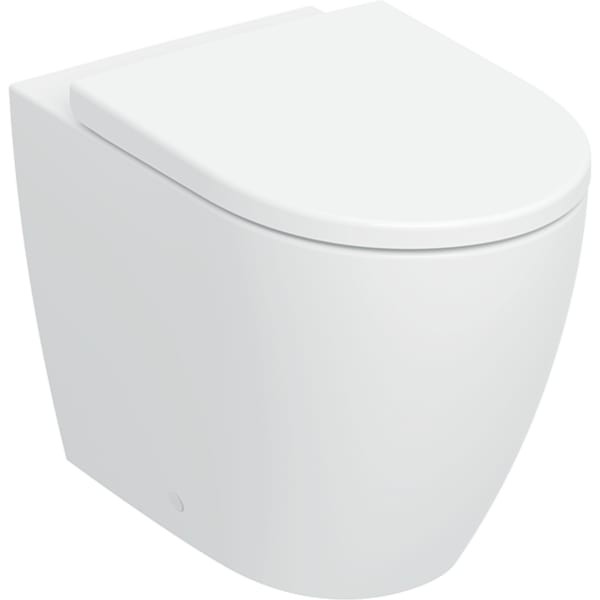 Geberit iCon Set Stand-WC, Tiefspüler, wandbündig