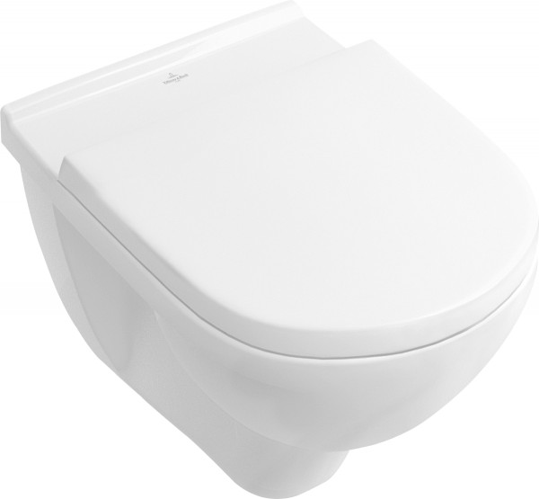 Villeroy & Boch Combi-Pack O.novo, spülrandlos, 5660HR Weiß Alpin