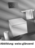 ArtCeram Block ArtCeram Block Wand-Tiefspül-WC, B: 360, T: 490 mm, weiss glänzend