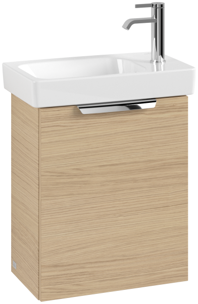 Villeroy & Boch Set LineUp 450mm mit Spiegel Anschlag rechts Nordic Oak