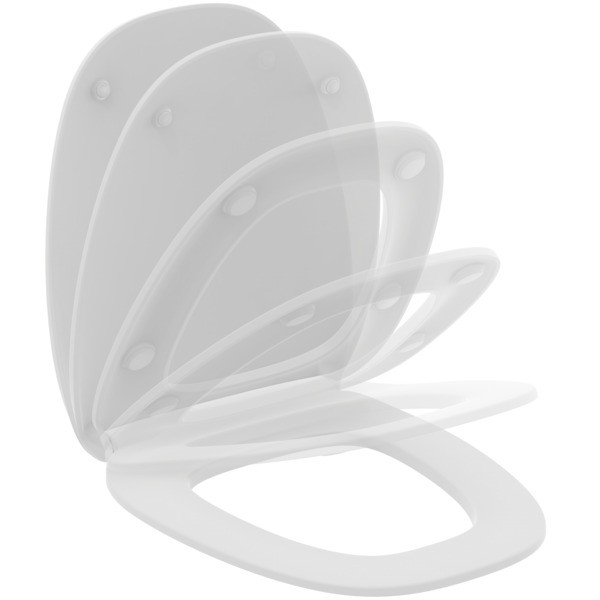 Ideal Standard WC-Sitz Softclosing Dea, Weiß seidenmatt T676783