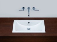 Alape Einbaubecken R585 Alape Einbaubecken R585 2201000 Weiß antibakteriell