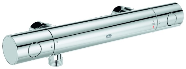 GROHE THM-Brausebatterie Grohtherm 800 C 34767 ohne Anschlüsse chrom, 34767000