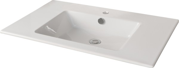 Fackelmann Keramik-Waschtisch KERA 810 81x16,5x51cm weiß, 86390