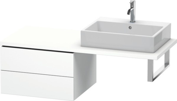 Duravit L-Cube Unterschrank für Konsole Weiß Matt 620x547x400 mm - LC583801818