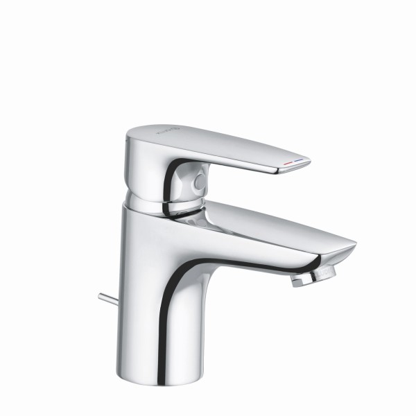 Kludi PURE & SOLID Waschtischarmatur 75, 3,8l/min m. Metallablaufg. chrom, 343820575WR5
