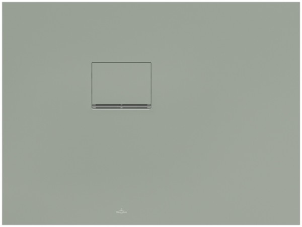 Villeroy & Boch DW Squaro Infinity 1000x750x40mm, EB:li flb Einb AR Morning Green