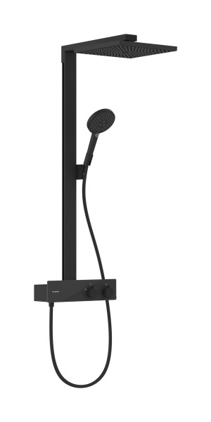 Hansgrohe Showerpipe Raindance E 300 1jet 350 ST mattschwarz, 27361670