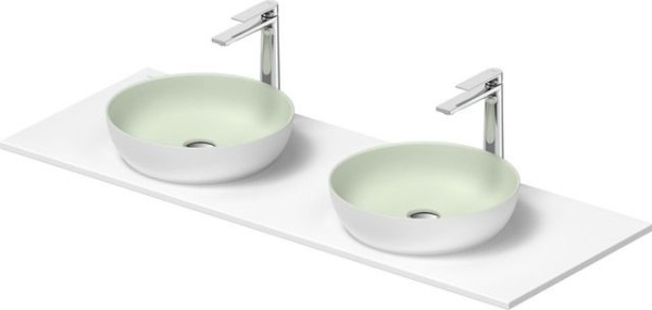 Duravit Sivida SET, Aufsatzbecken 2 r.400 B.Aussen: weiss seidenmatt