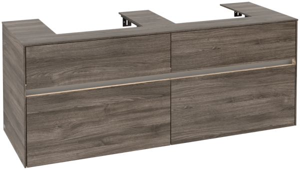 Villeroy & Boch Waschtischunterschrank Collaro C076B0 1400x548x500mm mit Beleuchtung