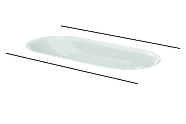 Bette Waschtisch Oval Comodo Unterbau 000