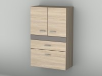 Sanipa Mittelschrank Sanipa Mittelschrank (2morrow) MR22593, Ulme-Graphit 1105,0x700,0x350,0