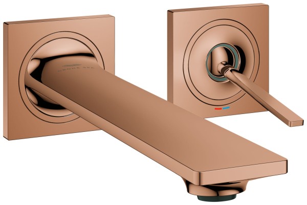 GROHE 2-Loch Waschtisch Unterputzarmatur Allure 19386_2 FMS Ausladung 212mm warm sunset, 19386DA2