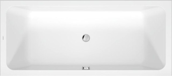 Duravit D-Code Badewanne, 1800x800mm, Rückensch. 2